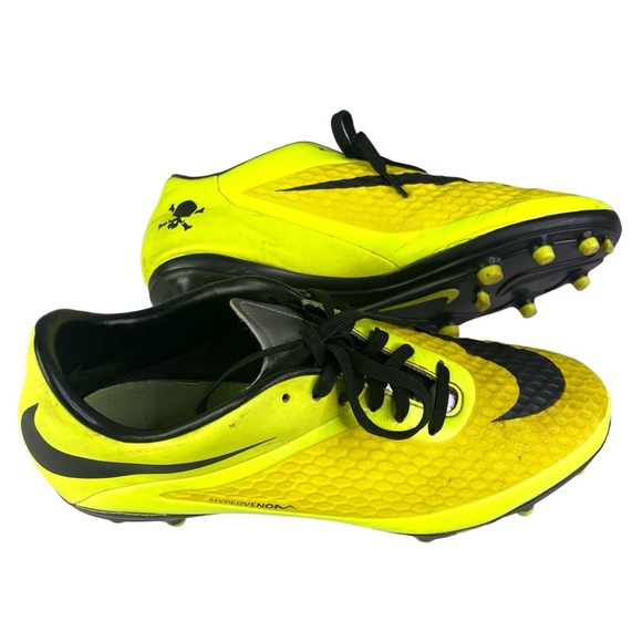 Nike Hypervenom Phelon FG Yellow Soccer Cleats Football Boots 599730-700 Men 7.5 - Picture 1 of 10